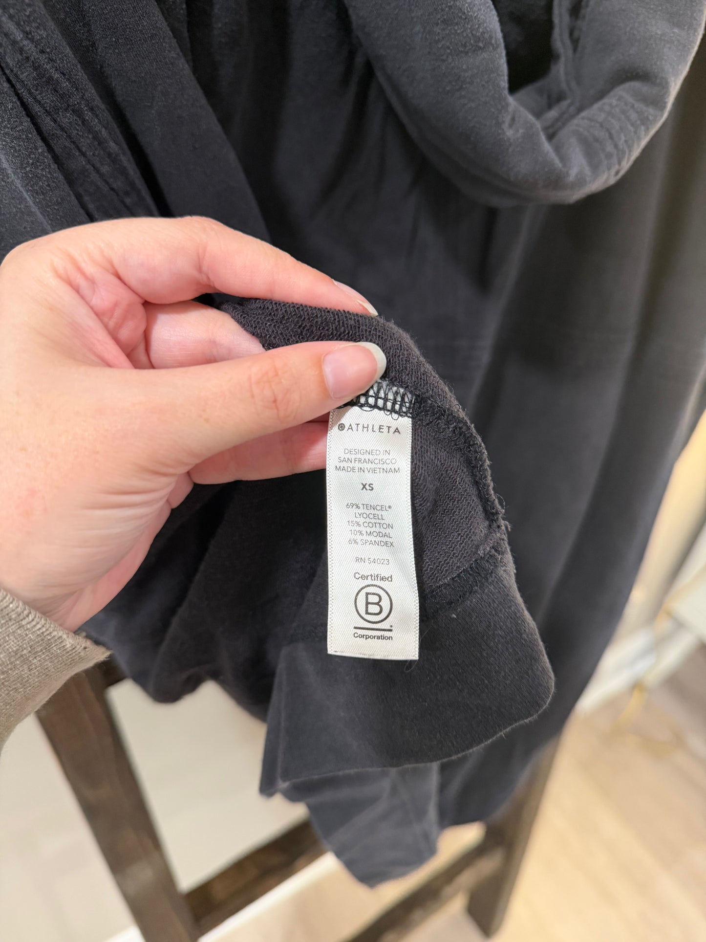 Size XS Athleta Gray Cardigan