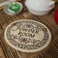 Vintage Trinity Pottery "Powder Room" Sign