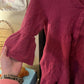 Size Medium Umgee Pink Cotton Blouse