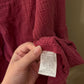 Size Medium Umgee Pink Cotton Blouse