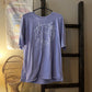 Size L/XL American Eagle Purple Graphic Tee