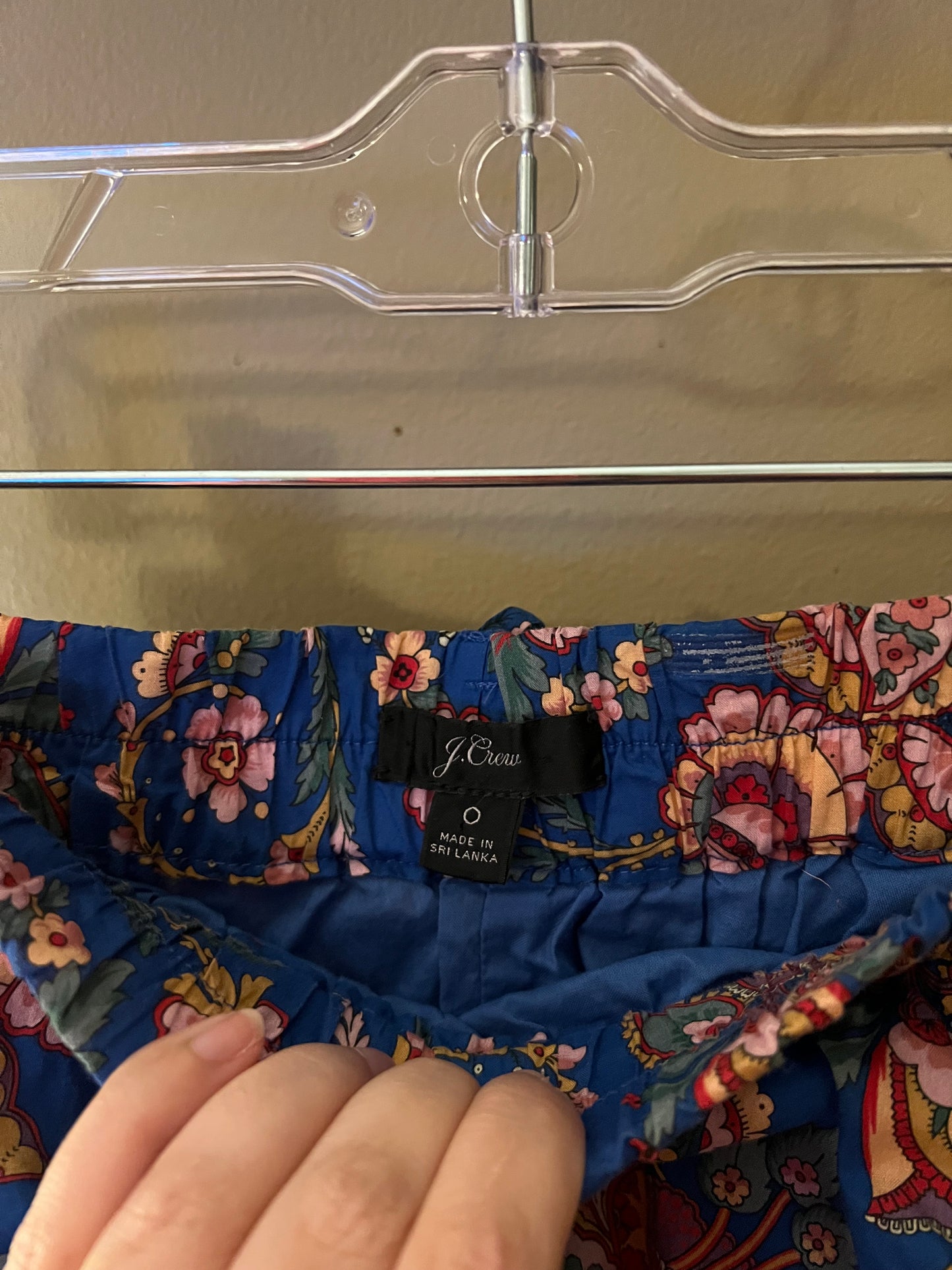 Size 0 J Crew Flora Belle Midi Skirt
