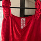 Size Small Sadie & Sage Red Eyelet Dress