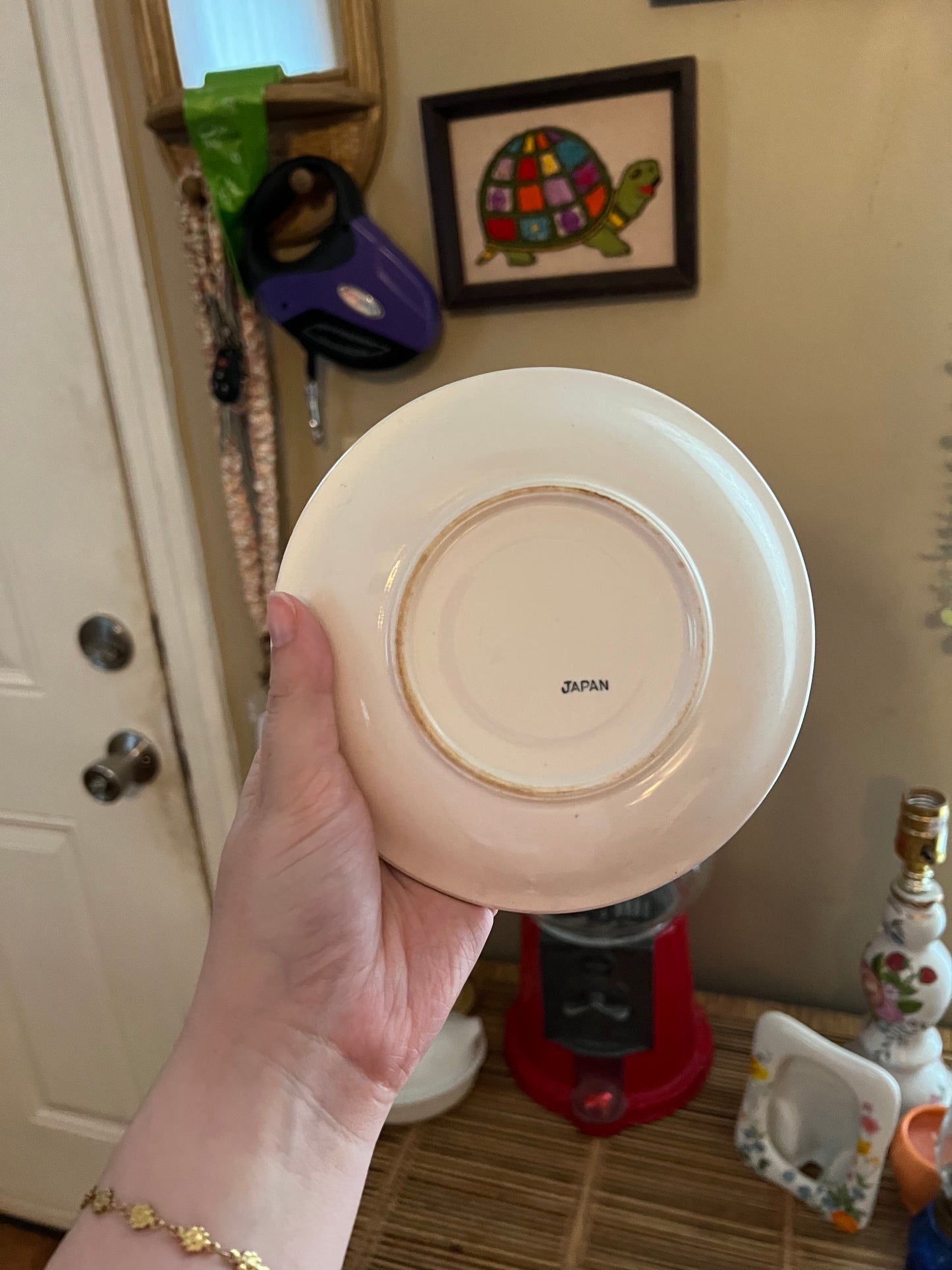 Blue Willow Transferware Saucer