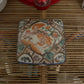 Vintage Porcelain Foo Dog Dragon Trinket Box