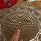Vintage Indiana Glass Hobnail Egg Plate