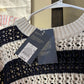Size Large Universal Thread Navy & White Striped Sweater