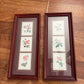 Set of 2 Rose Picture Frames