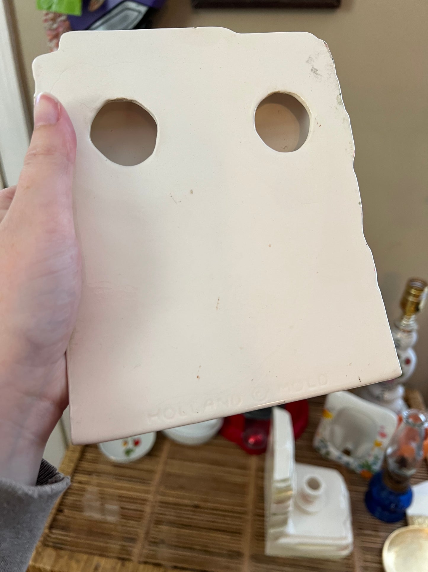 Ceramic Bookshelf Book Ends