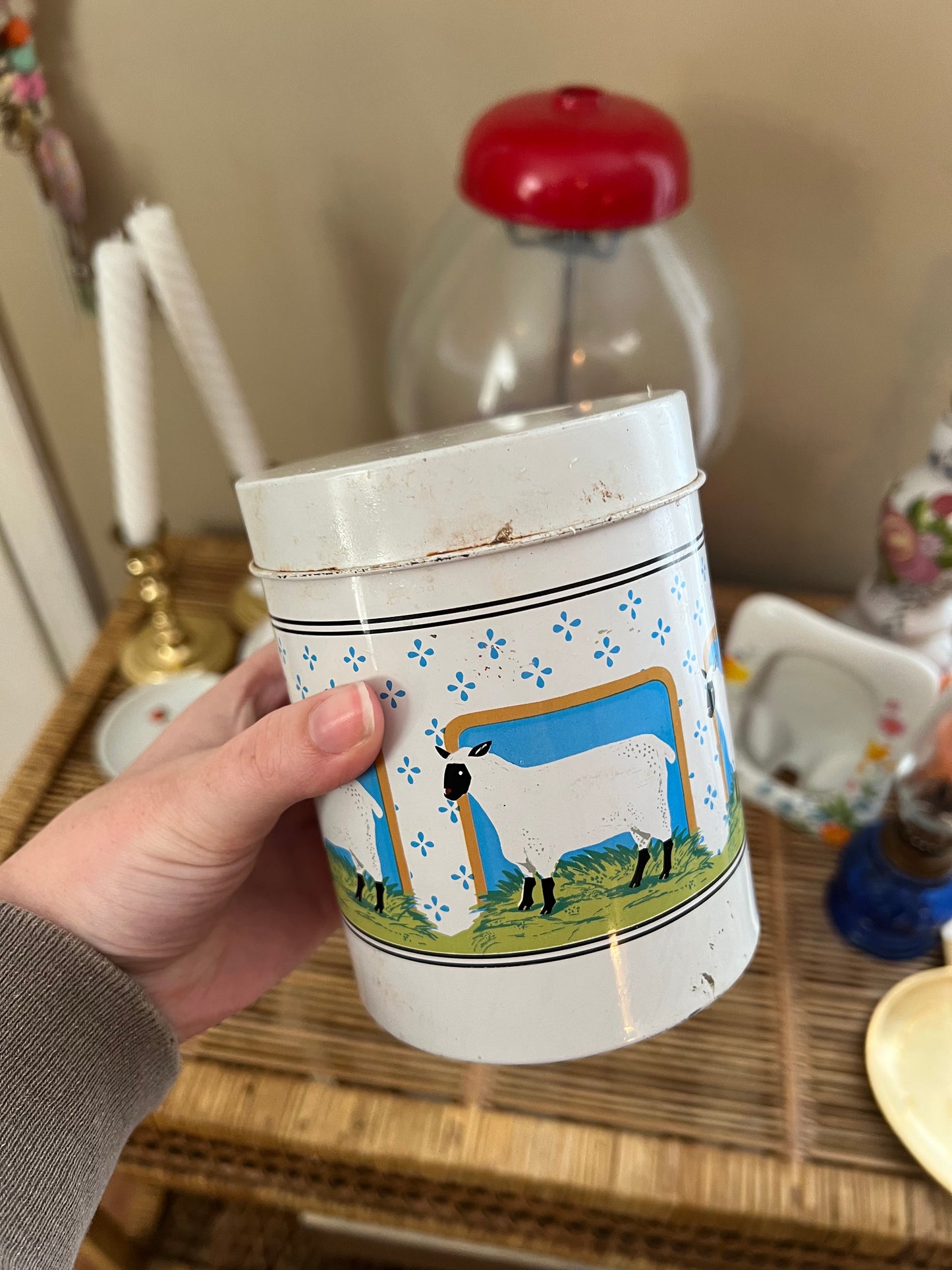 Vandor Country Sheep Tin