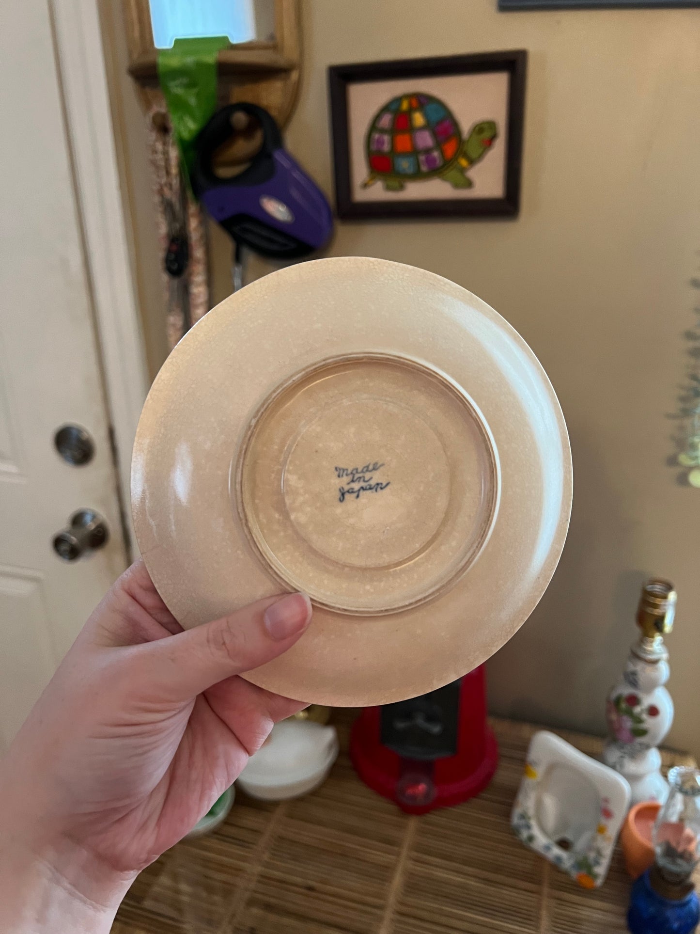 Blue Willow Transferware Saucer