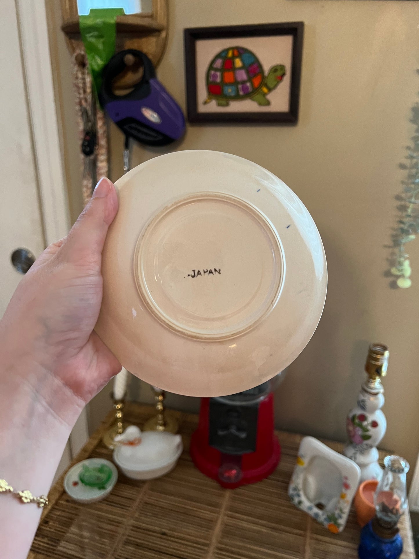 Blue Willow Transferware Saucer