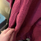 Size Medium Umgee Pink Cotton Blouse