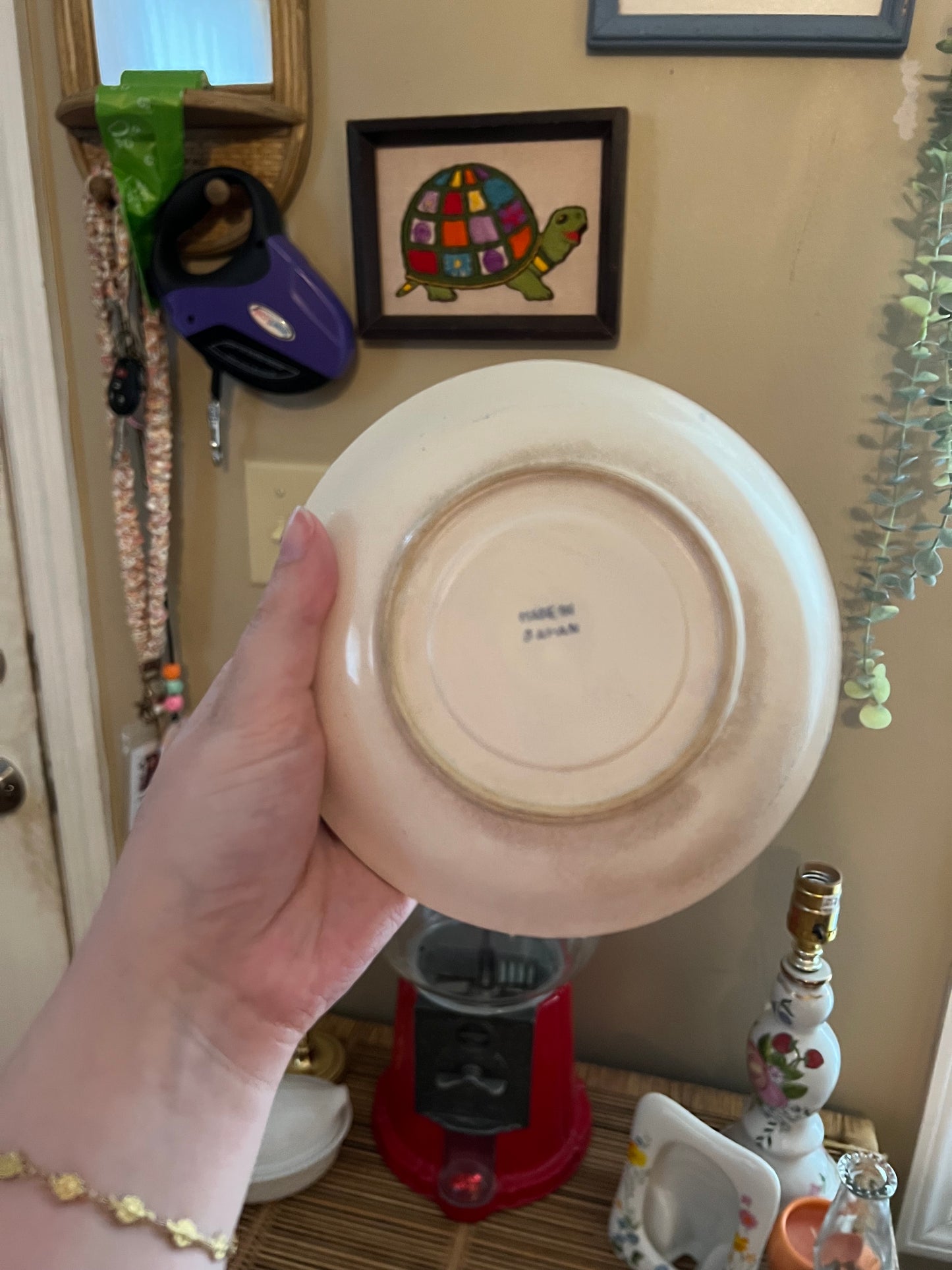 Blue Willow Transferware Saucer