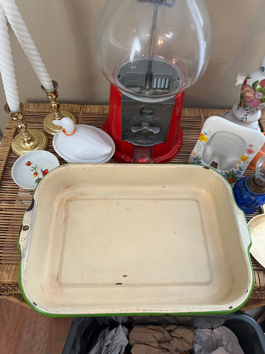 Vintage Enamel Wear Pan