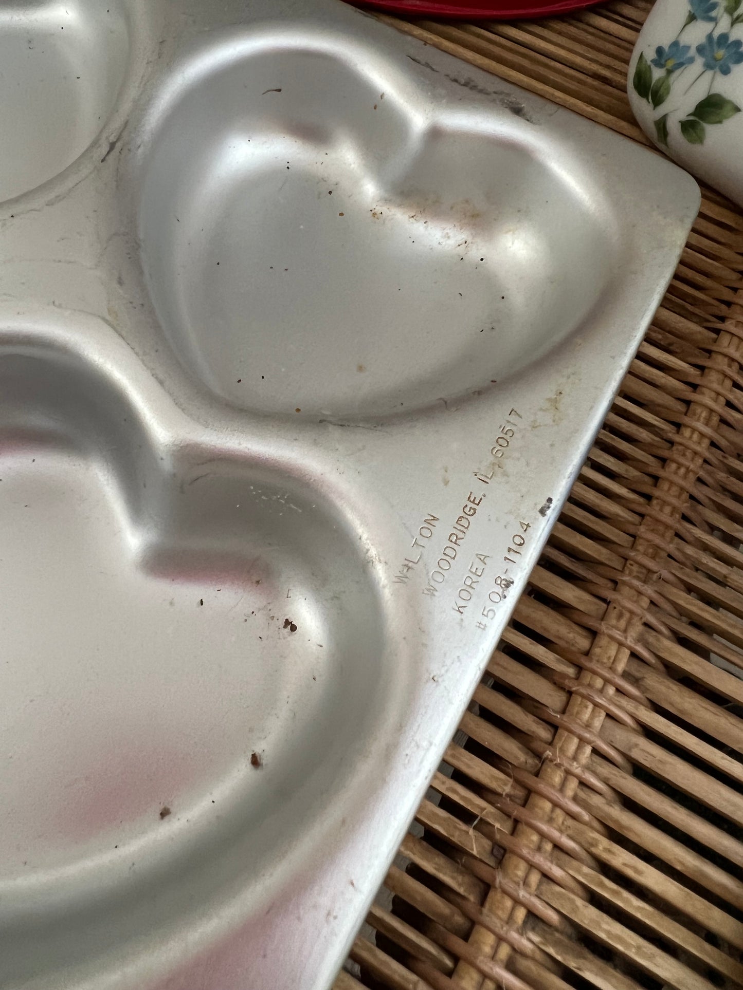 Vintage Wilton Heart Aluminum Cake Pan