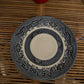 Churchill Blue Willow Porcelain Saucer