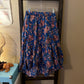 Size 0 J Crew Flora Belle Midi Skirt