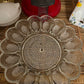 Vintage Indiana Glass Hobnail Egg Plate