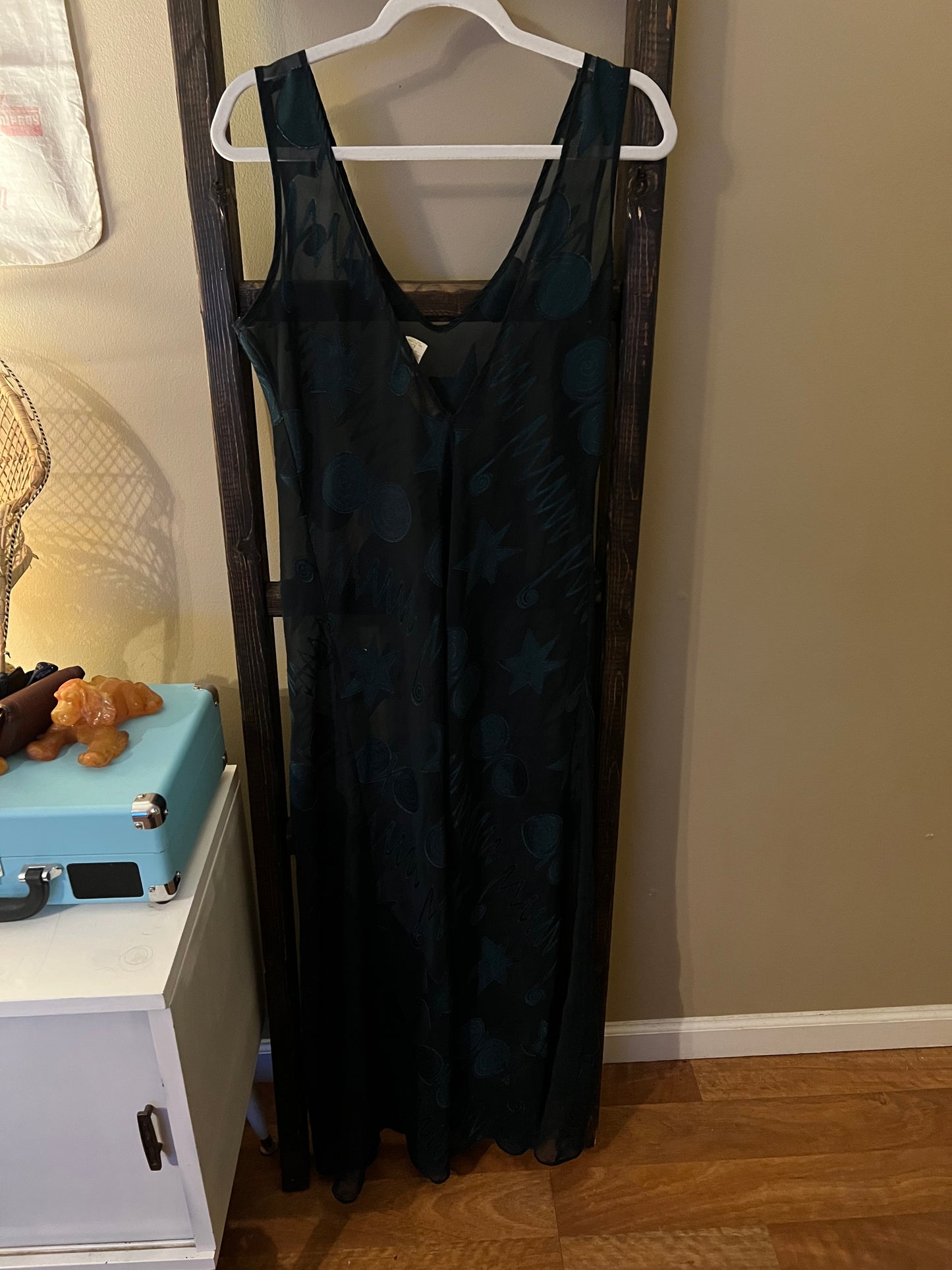 Vintage 90's Victoria's Secret Whimsy Sheer Slip Dress