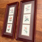 Set of 2 Rose Picture Frames