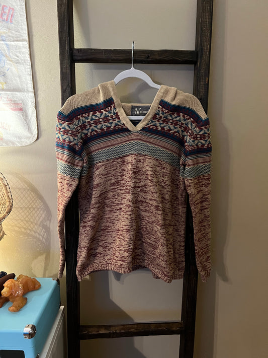 Size Medium Natural Reflections Sweater Hoodie
