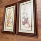Set of 2 Flower and Tea Kettle Pictures