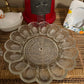 Vintage Indiana Glass Hobnail Egg Plate