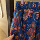 Size 0 J Crew Flora Belle Midi Skirt