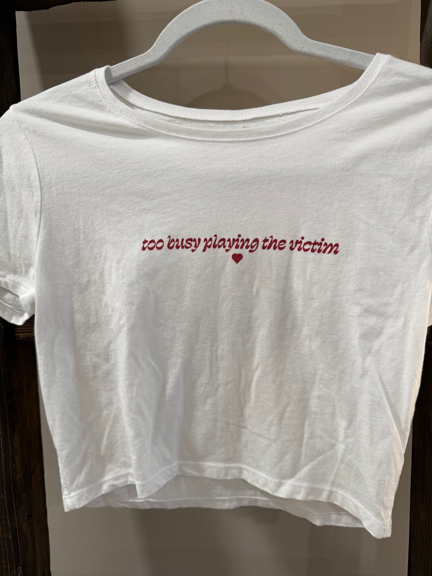 Size M/L Conan Gray ‘Memories’ Cropped Baby Tee