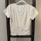 Size Medium Old Navy Lace Trim Bow Top