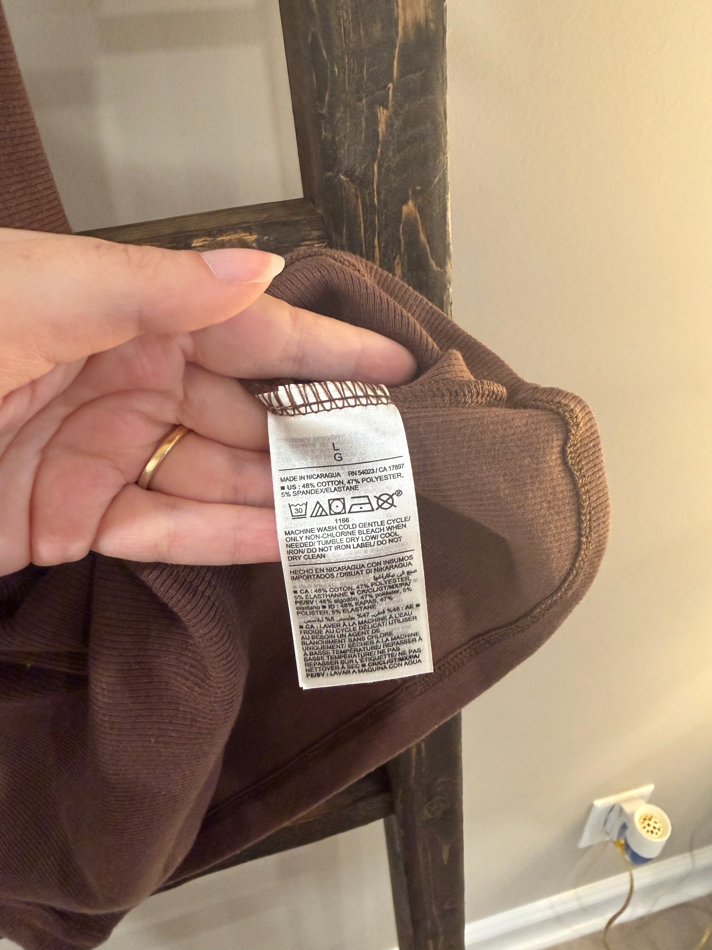 Size Large Old Navy Brown Tank