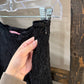 Size 8 Rachelle Black Lace Midi Skirt