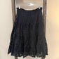 Size 8 Rachelle Black Lace Midi Skirt