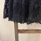 Size 8 Rachelle Black Lace Midi Skirt