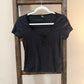Size Medium Old Navy Lace Trim Bow Top