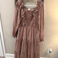 Size 1X Hayden Los Angeles Dotted Maxi Dress