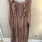 Size 1X Hayden Los Angeles Dotted Maxi Dress