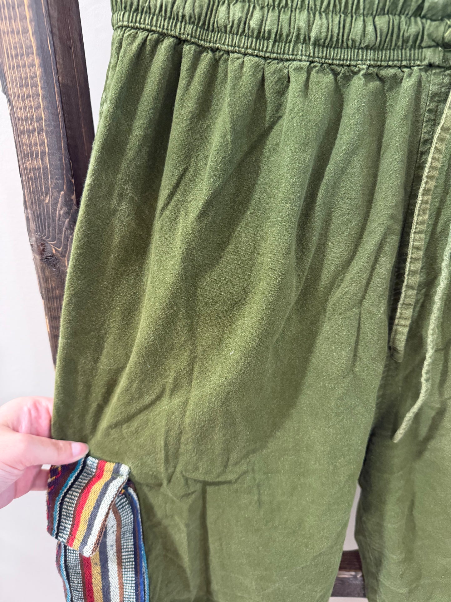 Size Medium Gypsy Rose Boho Cargo Pants