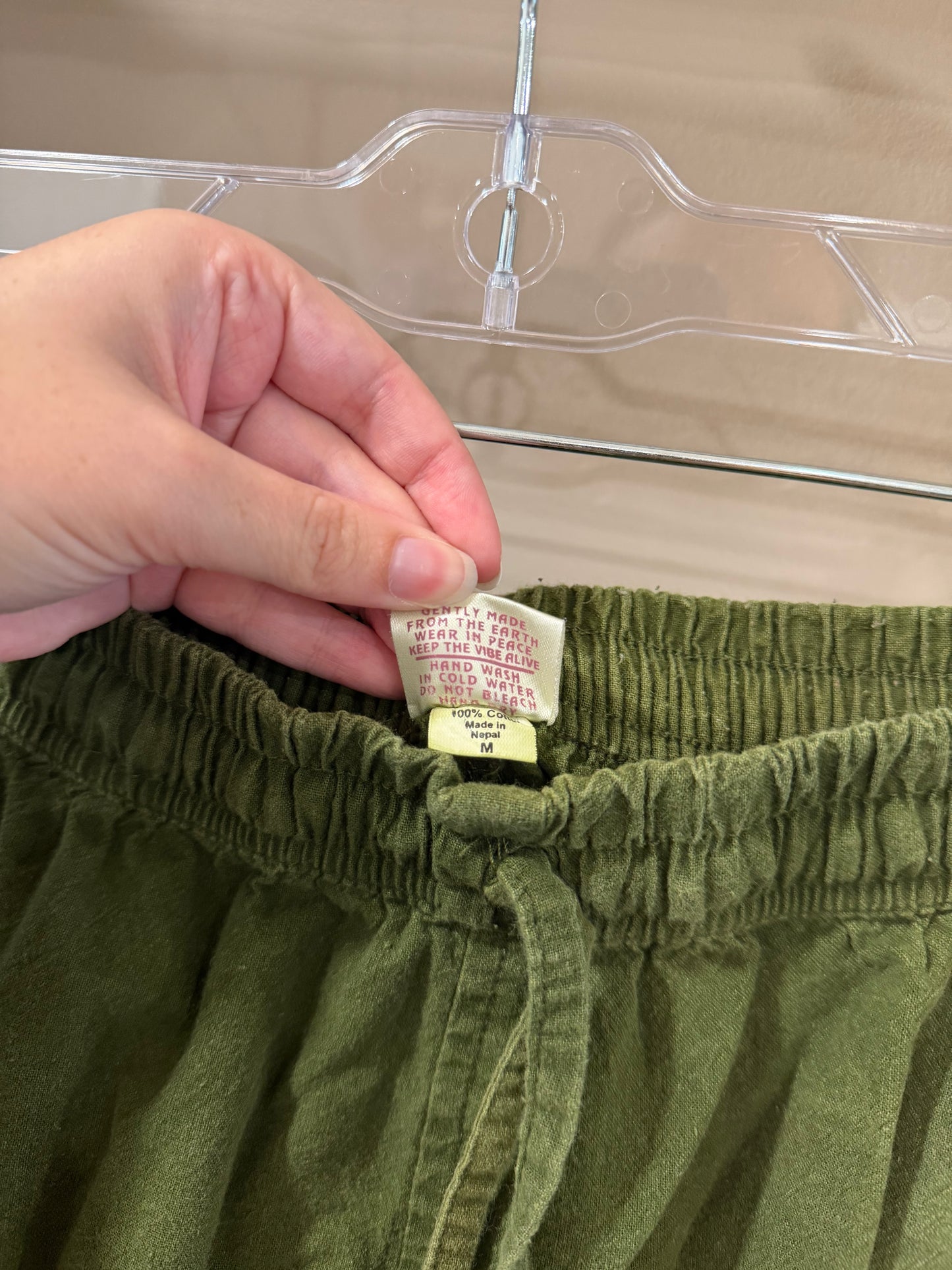Size Medium Gypsy Rose Boho Cargo Pants
