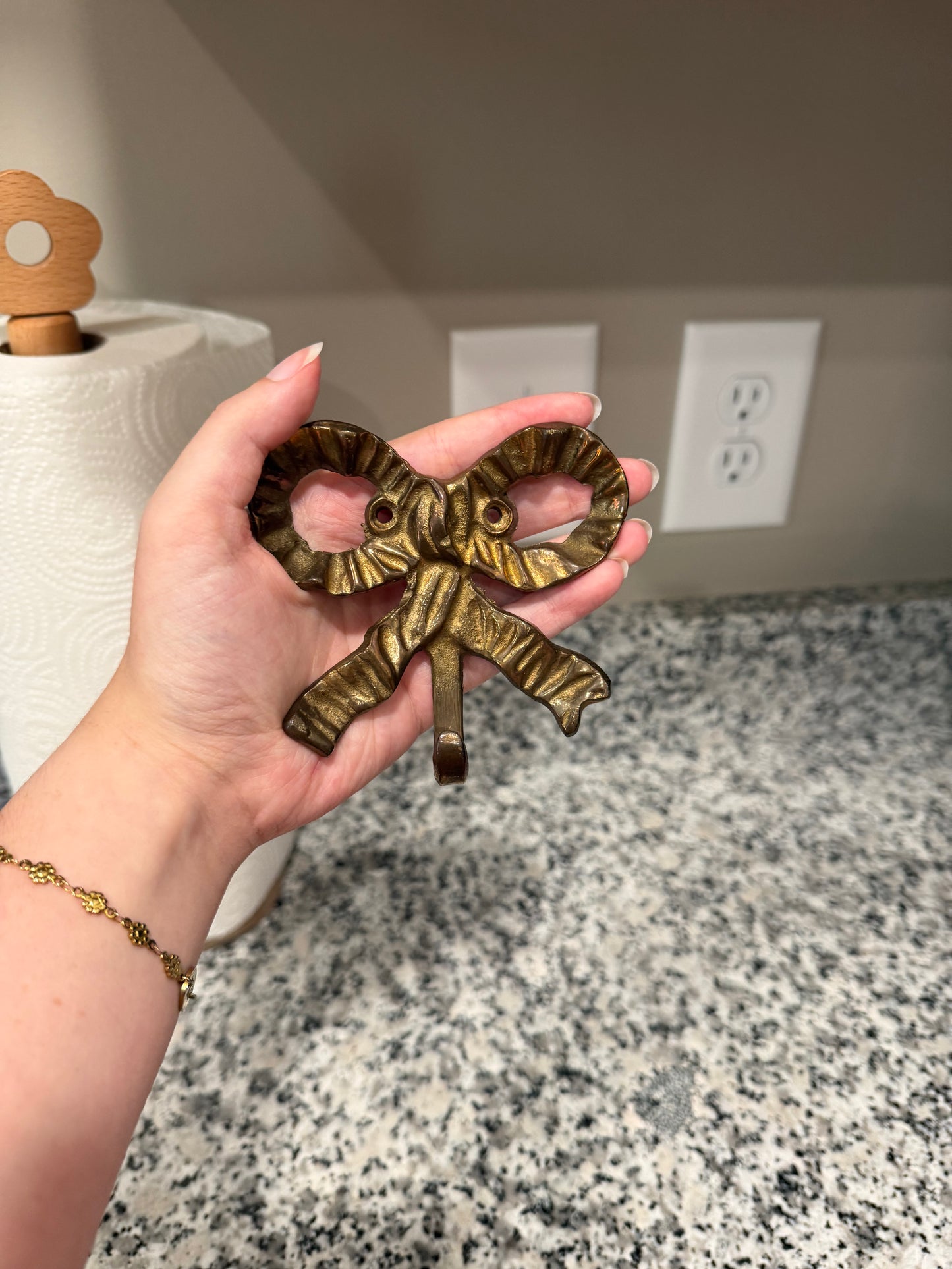 Vintage Bow Wall Hook