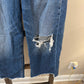 Size 8 American Eagle Distressed Low Rise Skater Jeans