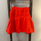 Size 6 H&M Red Ruffle Skirt