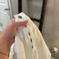 Size 27 Madewell White Low-Slung Baggy Button Fly Jeans