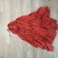 Size Small Free People Endless Summer “100 Degrees” Boho Mini Halter V-Neck Dress