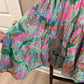Size Large Lauren Ralph Lauren Midi Paisley Tiered A-Line Skirt
