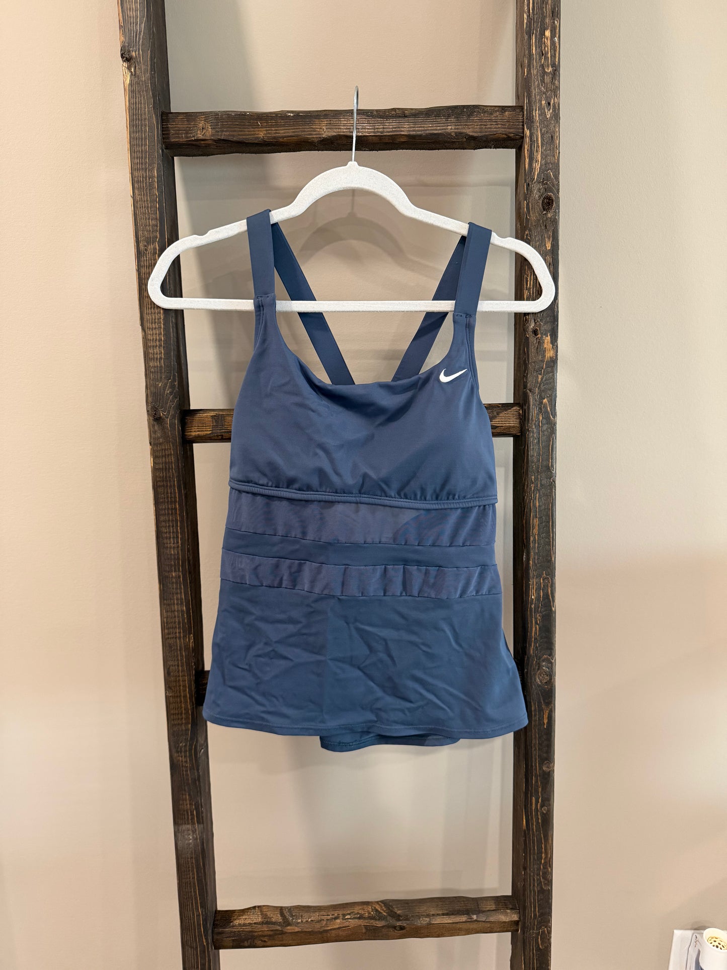 Size Large Nike Gray Racerback Tank Top