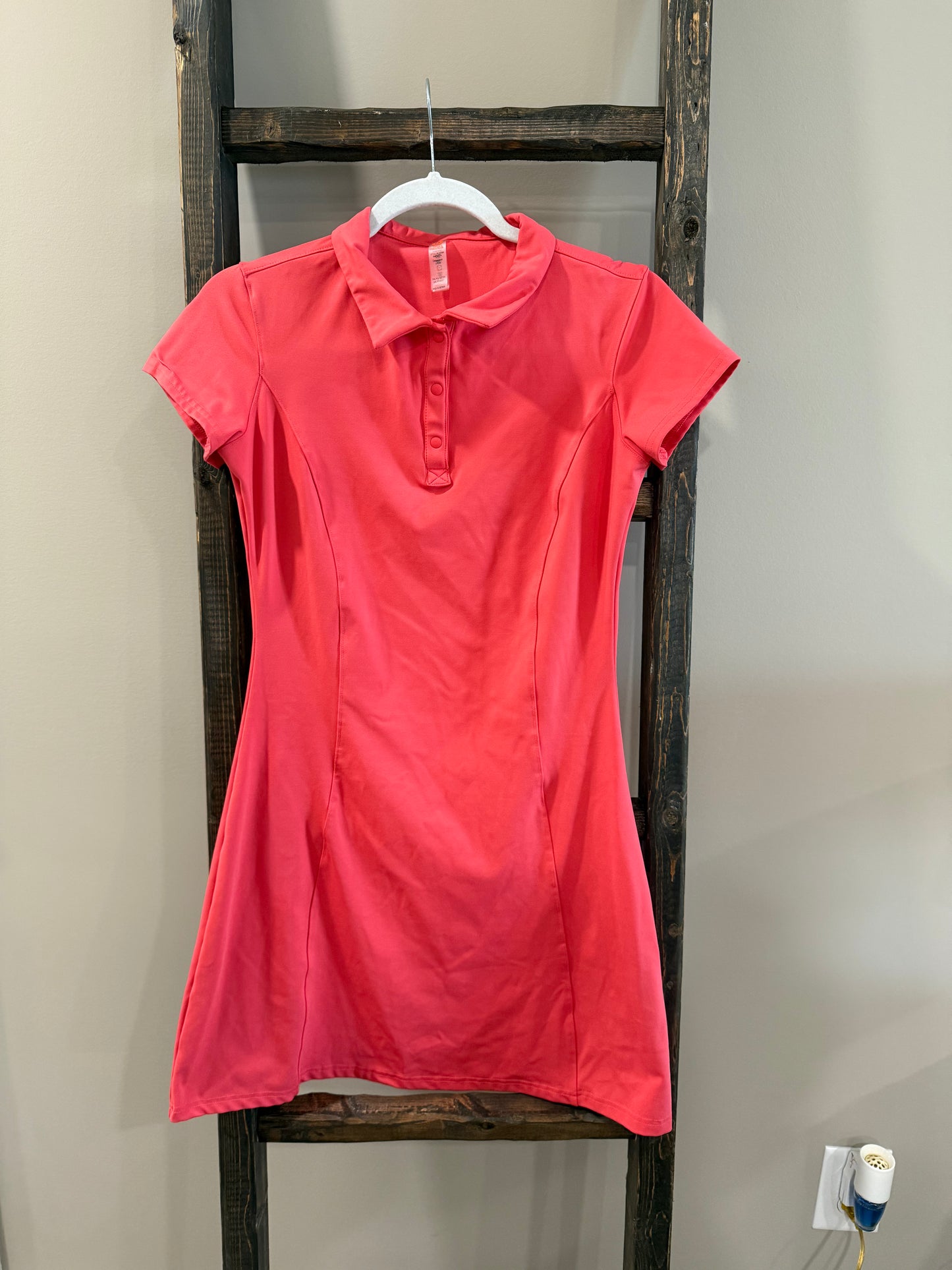 Size Large Mono B Pink Tennis Dress