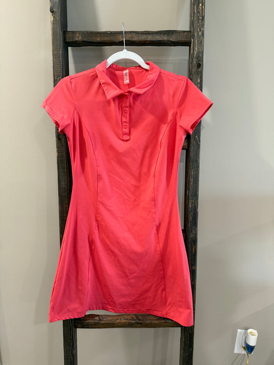 Size Large Mono B Pink Tennis Dress