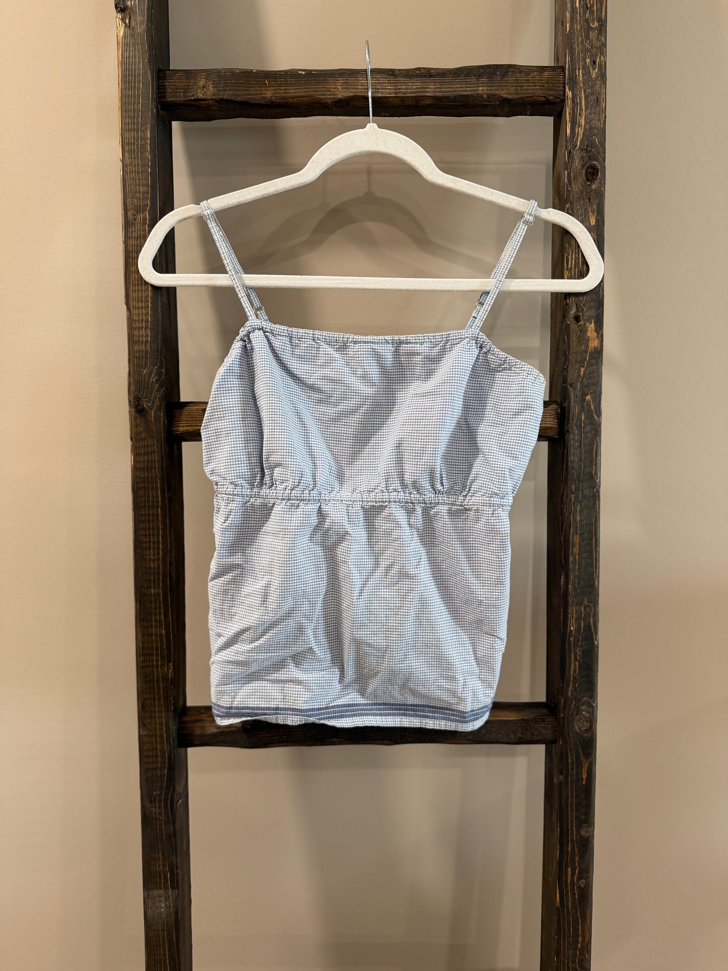 Size Large Aeropostale Y2K Tie Open Back Tank Top